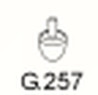 Gumový závěs výfuku G.257