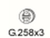 Gumový závěs výfuku G.258