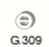 Gumový závěs výfuku G.309