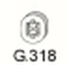 Gumový závěs výfuku G.318