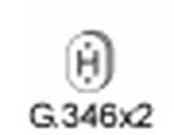 Gumový závěs výfuku G.346