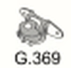 Gumový závěs výfuku G.369