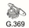 Gumový závěs výfuku G.369