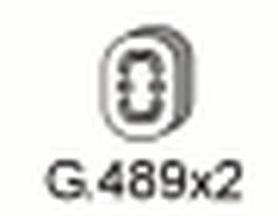 Gumový závěs výfuku G.489