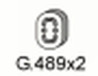 Gumový závěs výfuku G.489