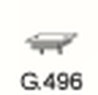 Gumový závěs výfuku G.496