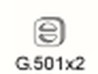 Gumový závěs výfuku G.501