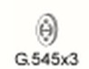 Gumový závěs výfuku G.545