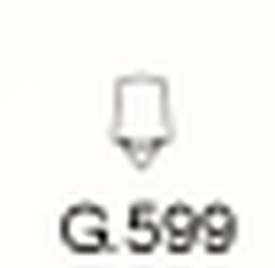 Gumový závěs výfuku G.599