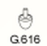 Gumový závěs výfuku G.616