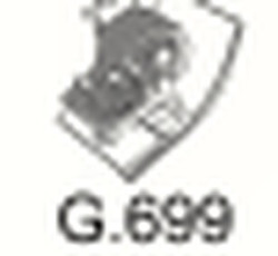 Gumový závěs výfuku G.699