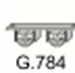 Gumový závěs výfuku G.784