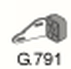 Gumový závěs výfuku G.791