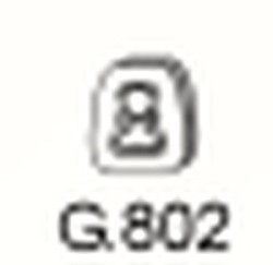 Gumový závěs výfuku G.802