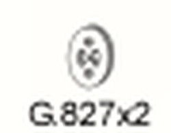 Gumový závěs výfuku G.827