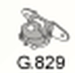 Gumový závěs výfuku G.829