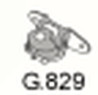 Gumový závěs výfuku G.829