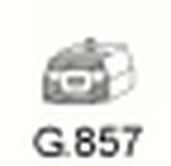 Gumový závěs / G.857