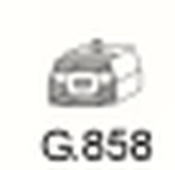 Gumový závěs / G.858