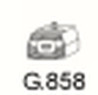 Gumový závěs / G.858