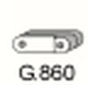 Gumový závěs výfuku G.860