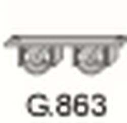 Gumový závěs výfuku G.863