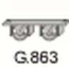 Gumový závěs výfuku G.863