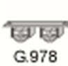 Gumový závěs výfuku G.978