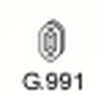 Gumový závěs výfuku G.991
