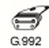 Gumový závěs výfuku G.992