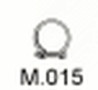 Montážní díl výfuku M.015