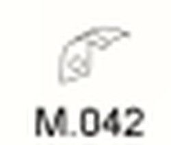 Montážní díl výfuku M.042