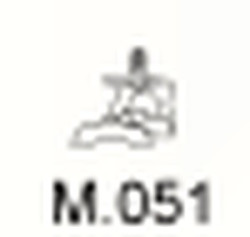 Montážní díl výfuku M.051