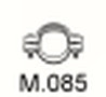 Montážní díl výfuku M.085