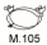 Montážní díl výfuku M.105