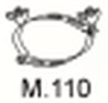 Montážní díl výfuku M.110