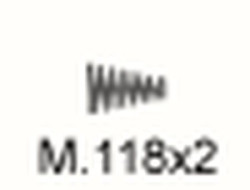 Montážní díl výfuku M.118