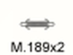 Montážní díl výfuku M.189