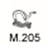 Montážní díl výfuku M.205