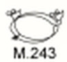 Montážní díl výfuku M.243