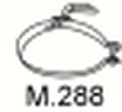 Montážní díl výfuku M.288