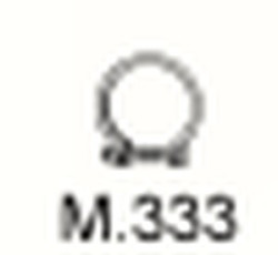 Montážní díl výfuku M.333