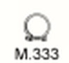 Montážní díl výfuku M.333