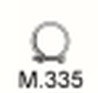 Montážní díl výfuku M.335