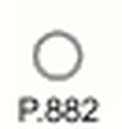 Těsnicí kroužek výfuku P.882 41,3x56x13,6