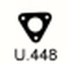 Těsnění výfuku U.448