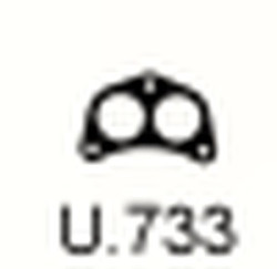 Těsnění výfuku U.733