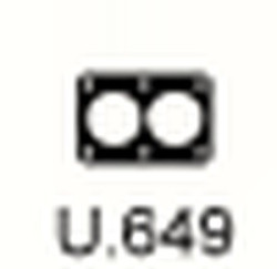 Těsnění výfuku U.849