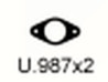 Těsnění výfuku U.987