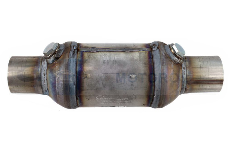 Katalyzátor JMJ 10-103R-60-E4 – EURO4/UNIWERSALNY/CERAMICZNY/OKRAGLY/2 GNIAZDA SONDY LAMBDA Z WIECZKAMI/OBDII